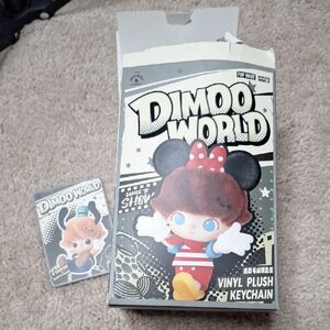 Popmart Disney Dimoo World- Vinyl Plush Keychain Goofy